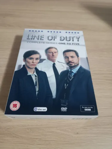 DVD série LINE OF DUTY temporadas 1-5 importado