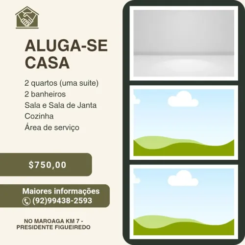Aluga-se Casa