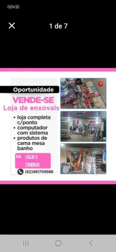 Vende-Se Loja de cama mesa banho variedades ponto fixo há 5 anos