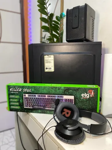 Cpu, Monitor, teclado gamer, Fone Jbl Original