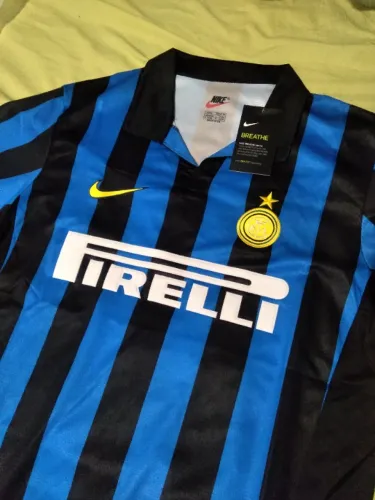 Camisa Inter de Milão | Internazionale Retrô 1997/98 Tamanho G Nova com etiqueta