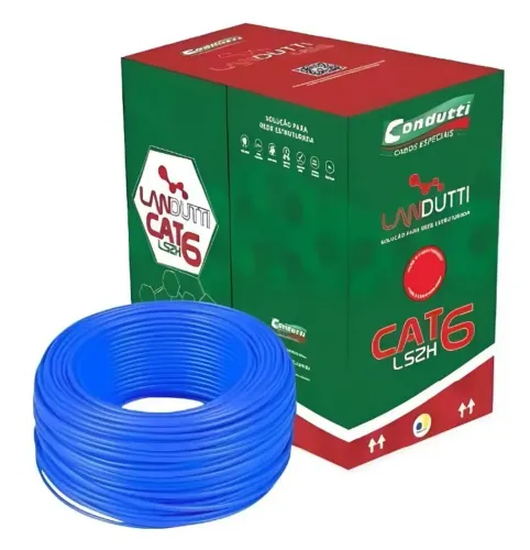 Caixa de cabo UTP Cat.6 Landutti 305 metros.