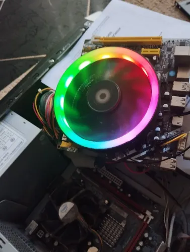 Kit Placa mãe e processador i5 de 4 geração + 12 de RAM e placa de som externa 