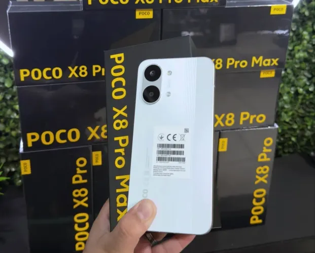 Poco x8 Pro Max 5G 512/12 Lacrado Entrega Grátis