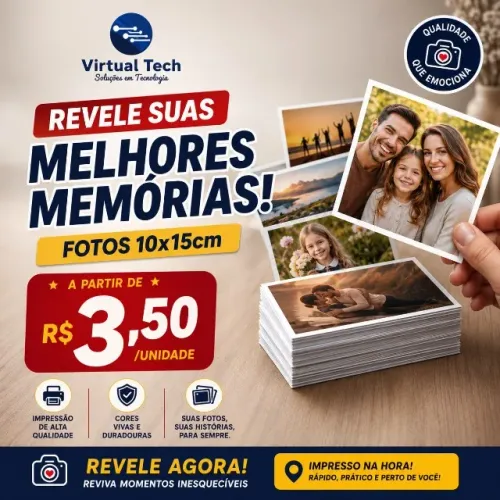 Impressão de fotos