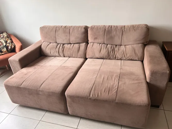 Sofá reclinável