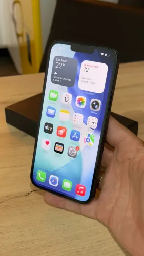 iPhone 14 Plus 128GB Preto - Promoção! Loja física! Com 90 dias de garantia! Até 12x