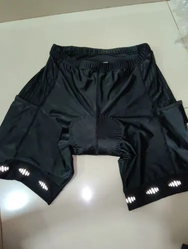 Bermuda Ciclismo Masculina com Bolso Lateral e Forro - Nova (Tam. 3XL)