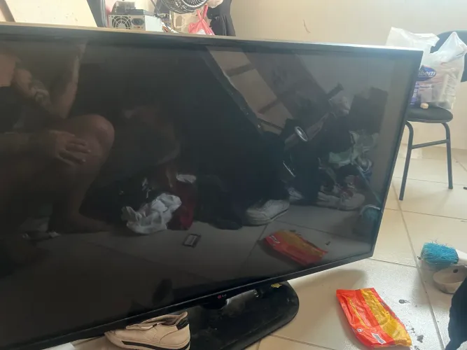 tv com defeito