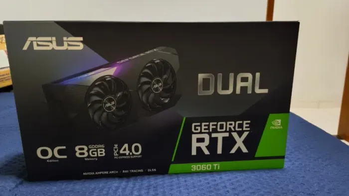 Placa de video Rtx 3060ti 8gb Asus edition