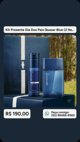 PERFUME QUASAR BLUE
