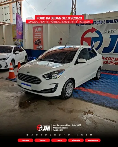 Ford KA 1.0 Se/se Plus Tivct Flex 5P 2021
