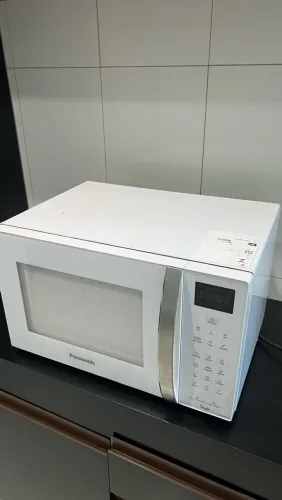 Microondas panasonic branco 