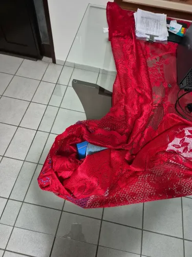 Mesa com tampo de vidro 6 lugares