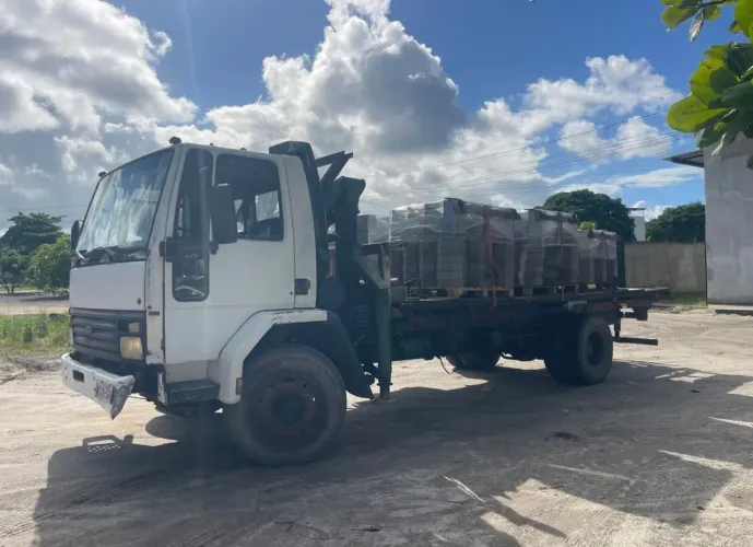 Ford Cargo com Munck