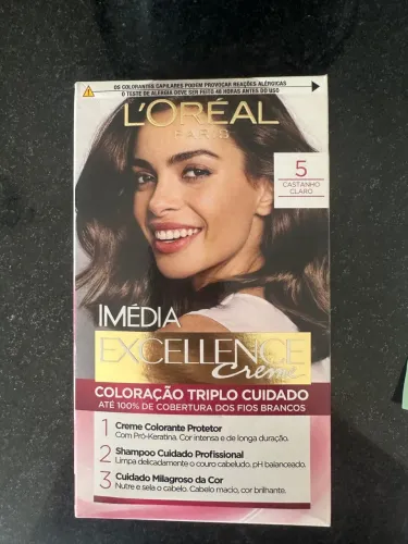 Tintura loreal imedia excellence cor 5.0