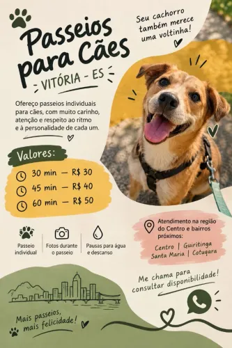 ? PASSEIO COM CACHORROS