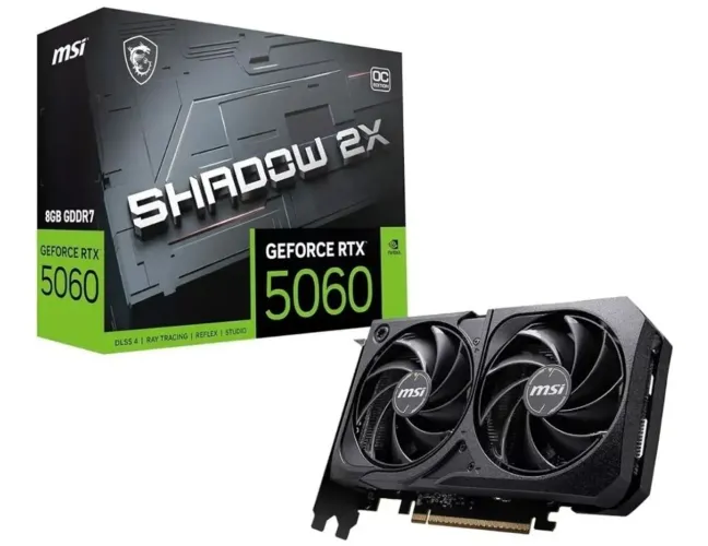 MSI RTX 5060 8GB Shadow 2X