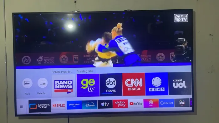 Tv Samsung 58 polegadas 2 meses de uso está nova e em bom estado