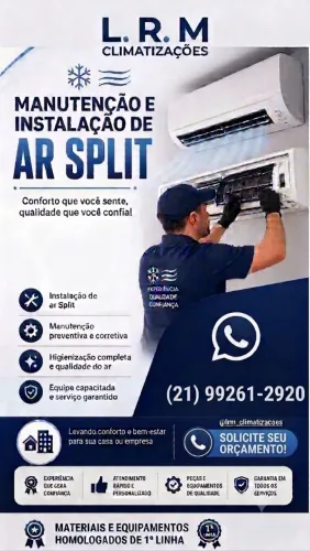 Instalação e manutenção split