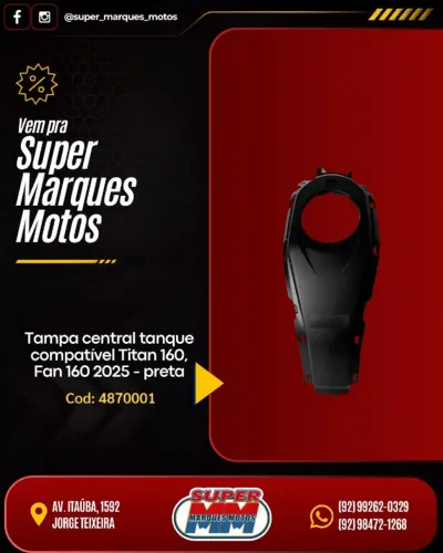 CARENEGEM CENTRAL TANQUE CG TITAN 160 2025/26/27