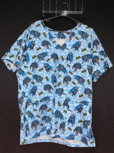 scrub batman tamanhao m