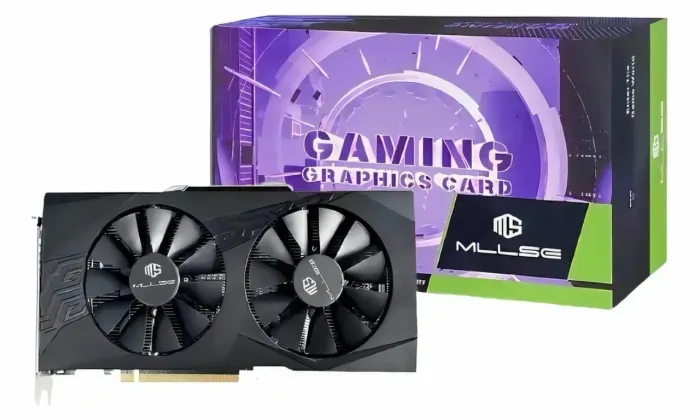 Placa De Vídeo Mlsse Amd Rx 580 8gb 2048sp Gddr5