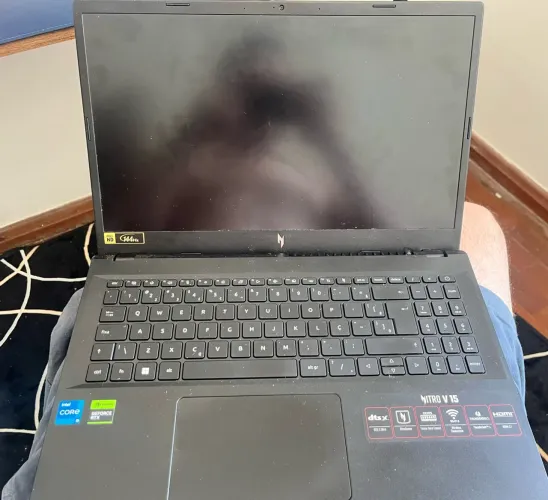 Notebook Gamer Ace Nitro V15 RTX3050 com 16GB de RAM DDR5