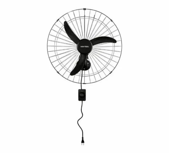 Ventilador de parede com 3 hélices