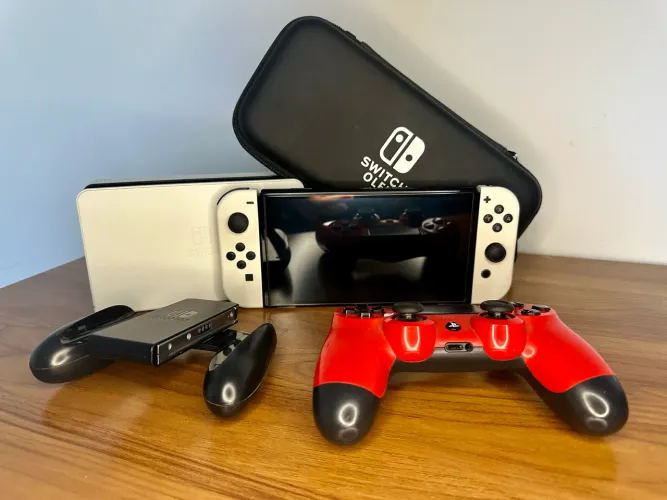 Nintendo Switch Oled 256GB IMPECÁVEL