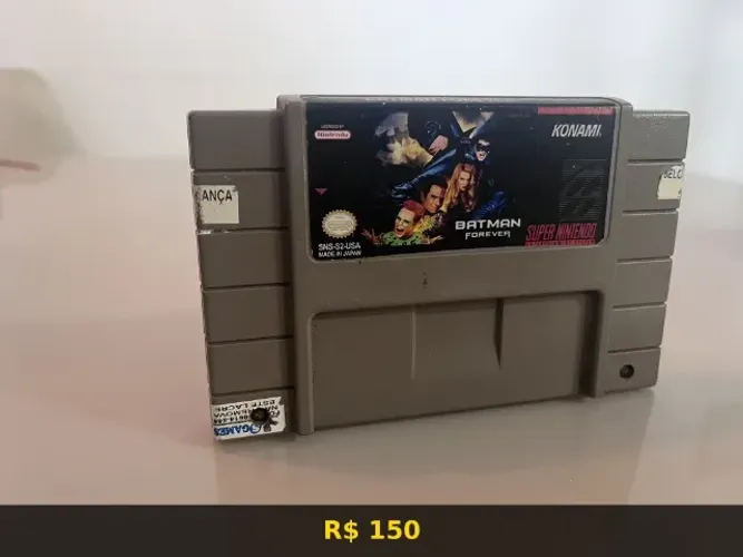Batman Forever Konami Original Super Nintendo SNES