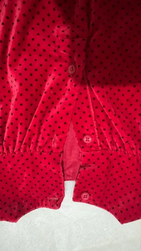 vestido carters veludo