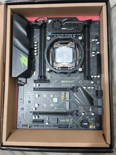 Kit placa-mãe X99 MACHINIST MR9A Pro + processador Xeon E5-2690 v3 + 16GB RAM DDR4