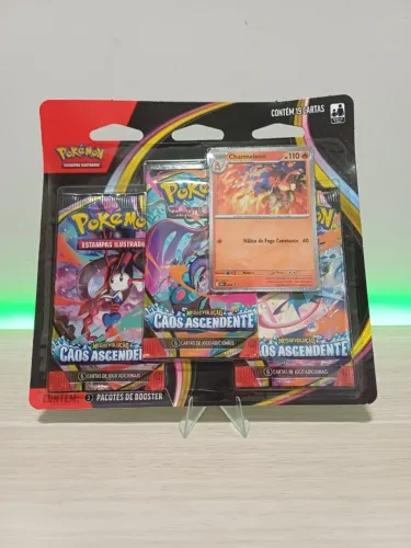 Blister Quadrúplo Pokémon ME04 Caos Ascendente