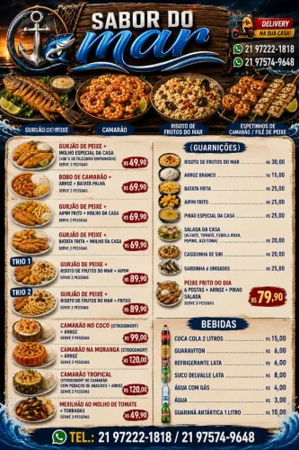 Sabor do mar na sua mesa