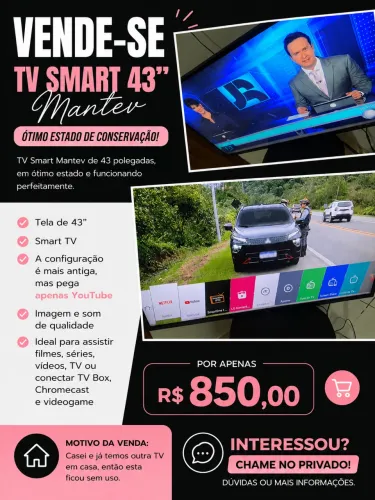 Tv LG usada