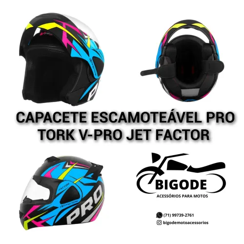 Capacete Escamoteável Pro Tork Azul OFERTA