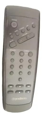Controle Remoto Para Som Gradiente At-70 # (Usado)