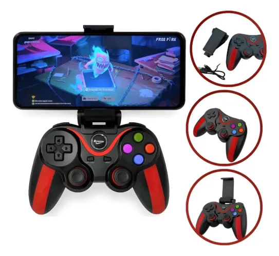 Controle Gamepad bluetooth - Pc/Ios/Android