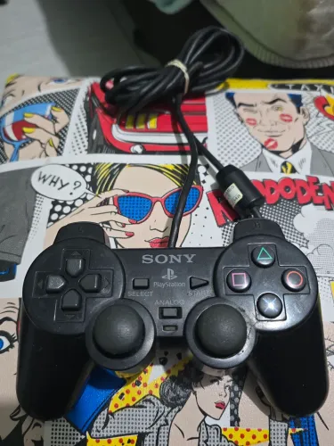 Controle ps2 original c detalhe