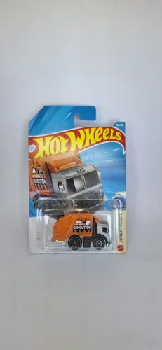 HOT WHEELS TOTAL DISPOSAL TREASURE HUNT TH RARO NOVO CAMINHÃO DE LIXO