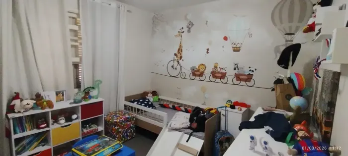 Cama para criança com rampa 