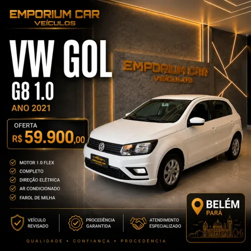 Volkswagen Gol Geração VII 1.0 12V Flex Mec. 4P 2021