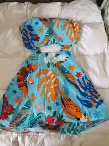 Macaquinho floral - 34-36