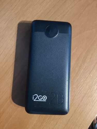 I2GO, Carregador Portátil (Power Bank) Ultra Rápido 20000mAh, Power Delivery 20W, 2 Saídas