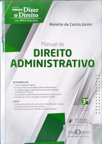 Manual de direito administrativo 3 edição