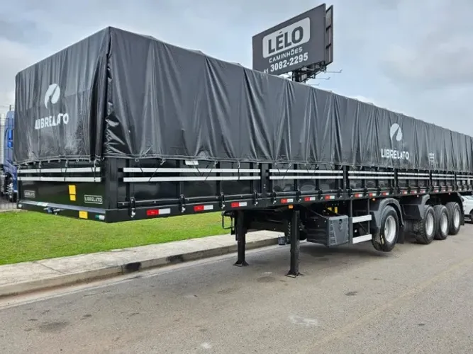 Carreta 4 Eixo Graneleiro Librelato Ano 2026 14x 1.80 chapa SEM PNEUS 0km Pronta Entrega