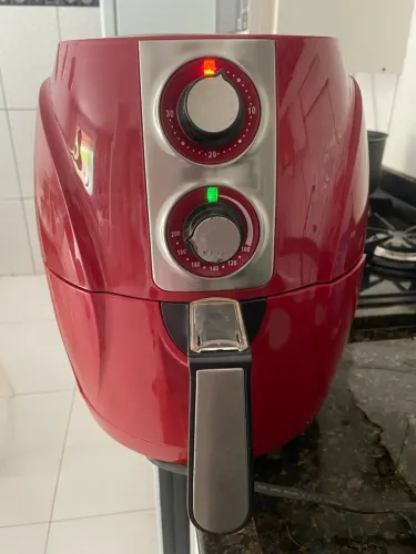 Air Fryer Util Eletro Vermelha