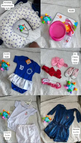Kit roupa infantil MENINA