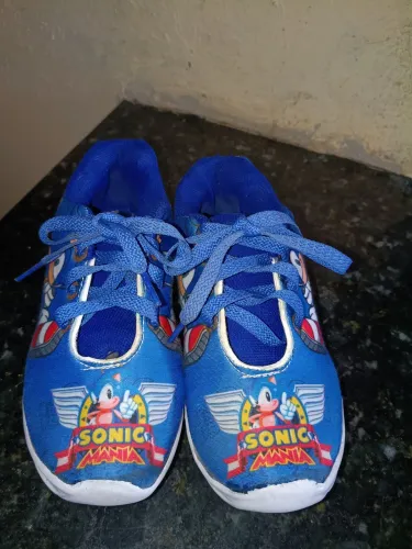 Tênis Infantil Sonic Menino 31/32